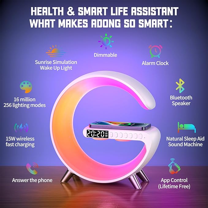 Smart LED Table Bedside Lamp