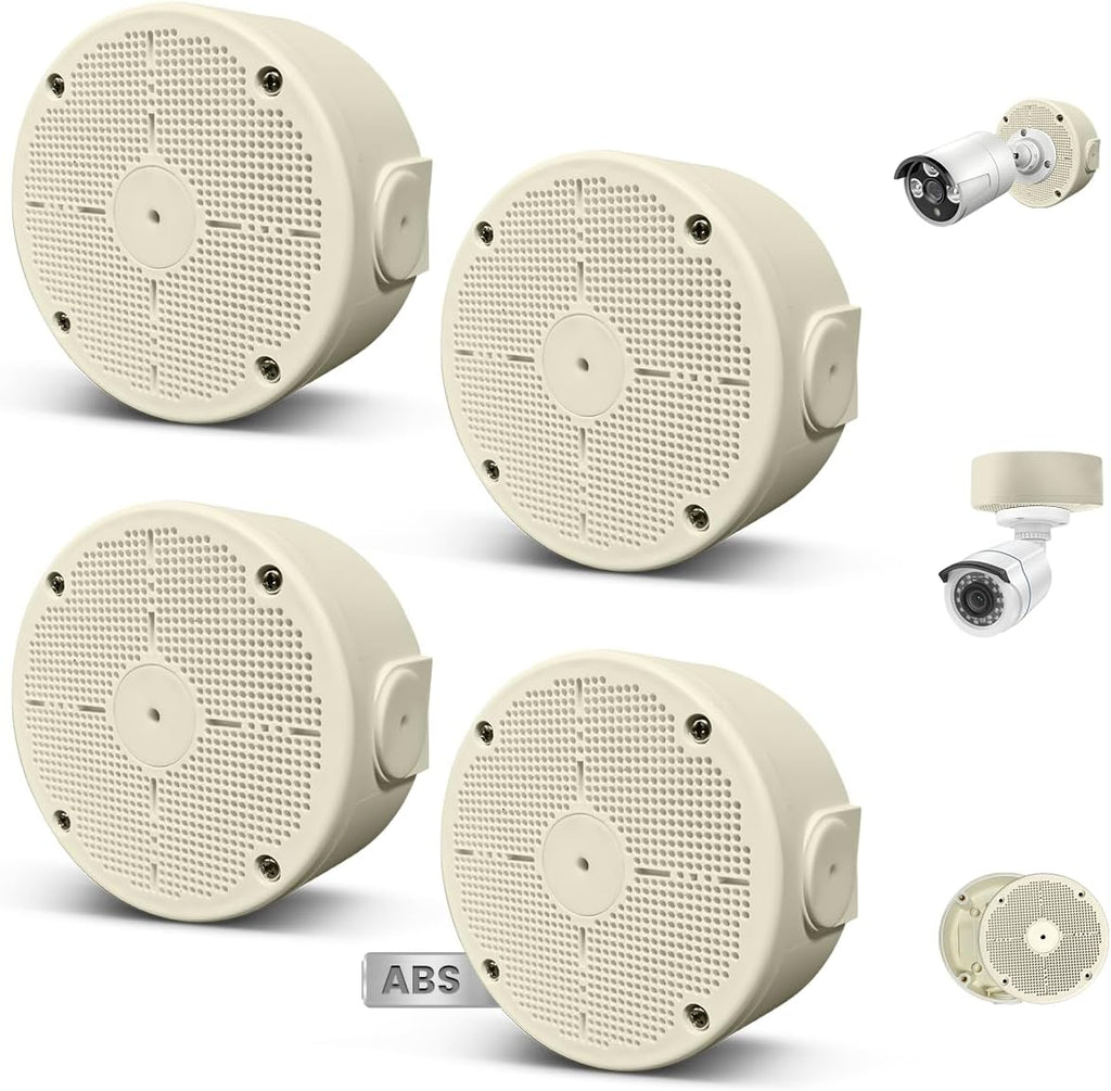 Universal Security Camera Junction Boxes, Hide Cable Concealment Box