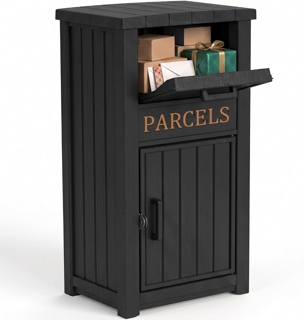 Package Delivery Boxes for Outside, 120 Gallon Outdoor Storage Box