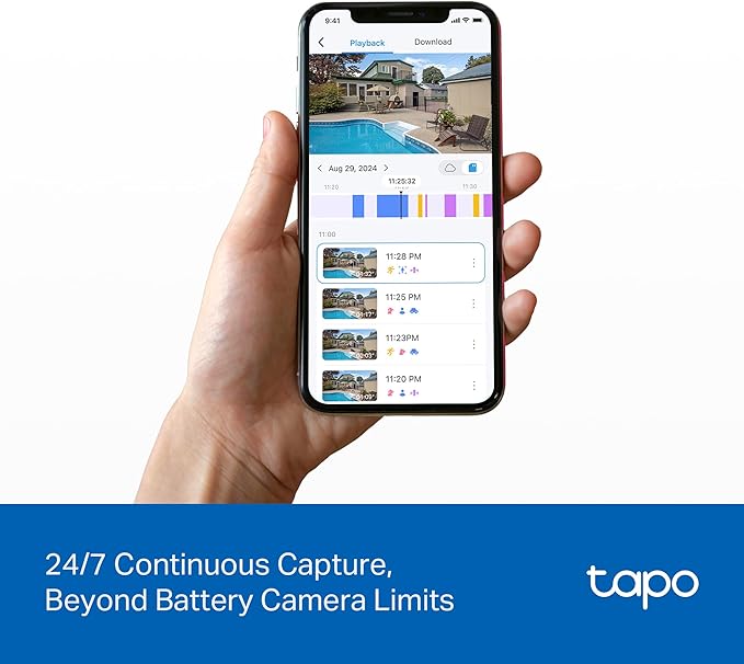 Tapo MagCam 4K Outdoor Wireless Security Camera – Battery Power
