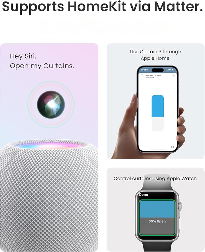 SwitchBot Smart Automatic Curtain Opener