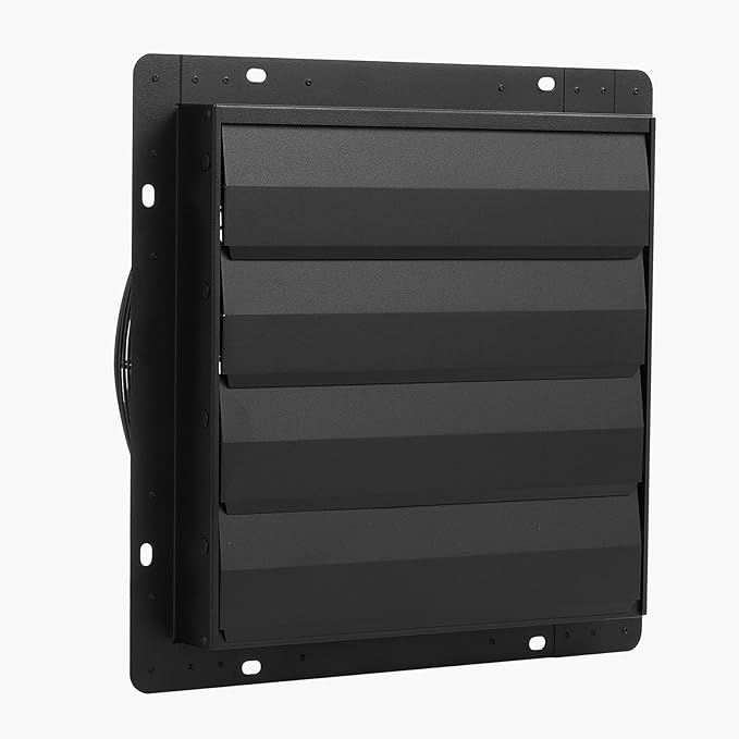 VEVOR 14 inch Shutter Exhaust Fan, Wall Mounted Attic Vent Fan