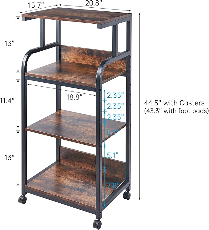 Fannova 4-Tier Printer Stand