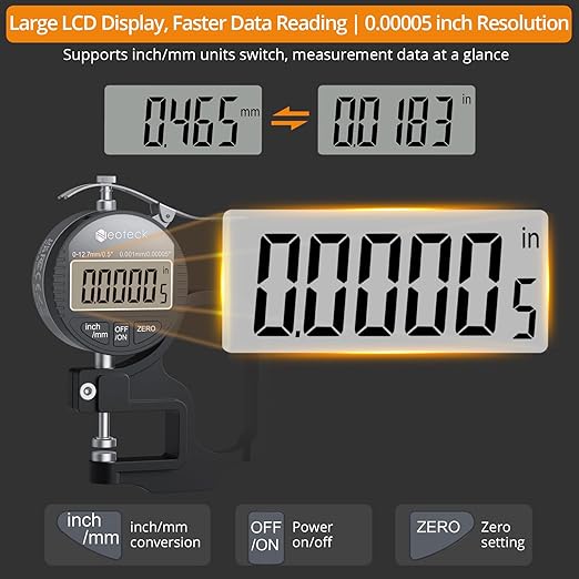 Neoteck Digital Thickness Gauge