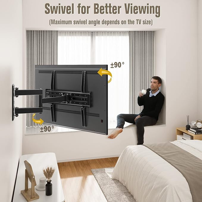 Mounting Dream TV Wall Mount Swivel and Tilt