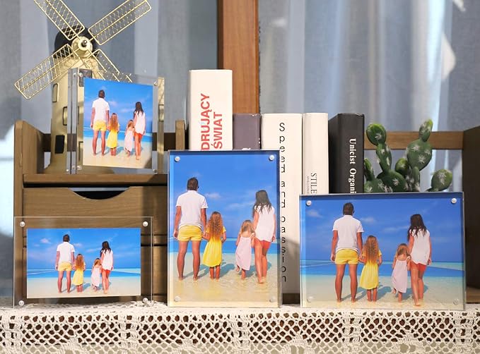 Meetu Acrylic Picture Frame 8x10 (2 Pack)