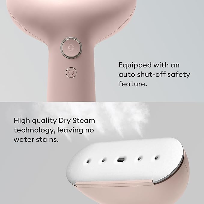 Steamery Handheld Clothes Steamer Cirrus 3, US Plug, Heated Ironing Plate