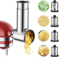Stainless Steel Slicer Shredder Attachment