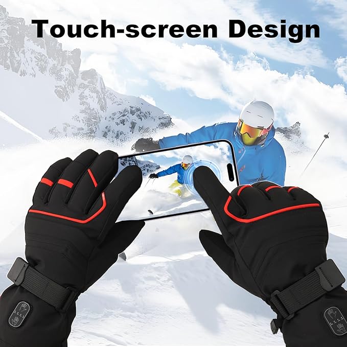 FEETMOR Heated Gloves for Men Women
