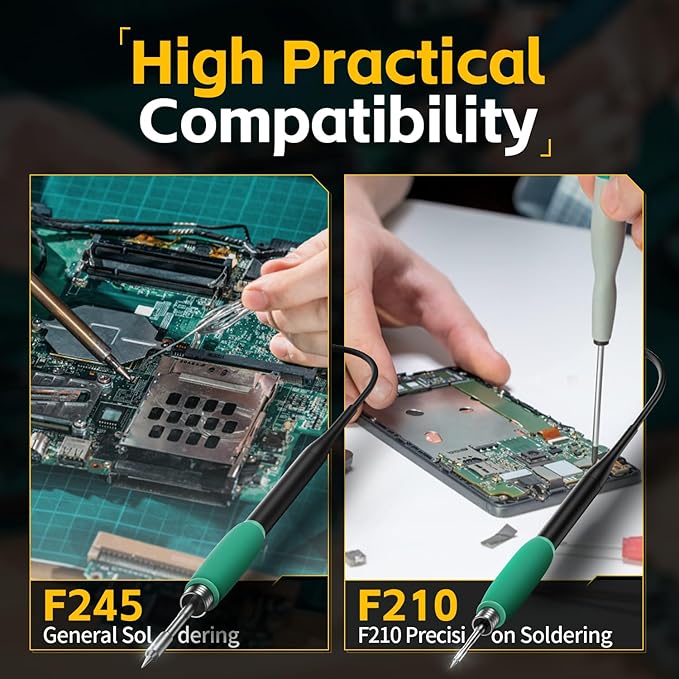 FNIRSI DWS-200 200W 210 Precision Digital Soldering Station Kit