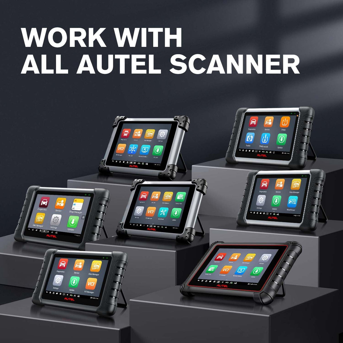2026 autel maxivideo mv108s digital inspection camera, 2mp, side view