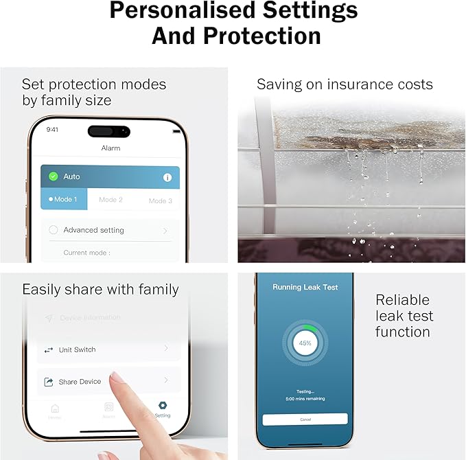 Frizzlife LP365-P Smart Water Monitor and Automatic Shutoff