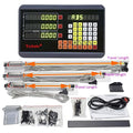 Mill Lathe Digital Readout DRO Display 3 Axis 5µm Precision 250mm+400mm+350mm