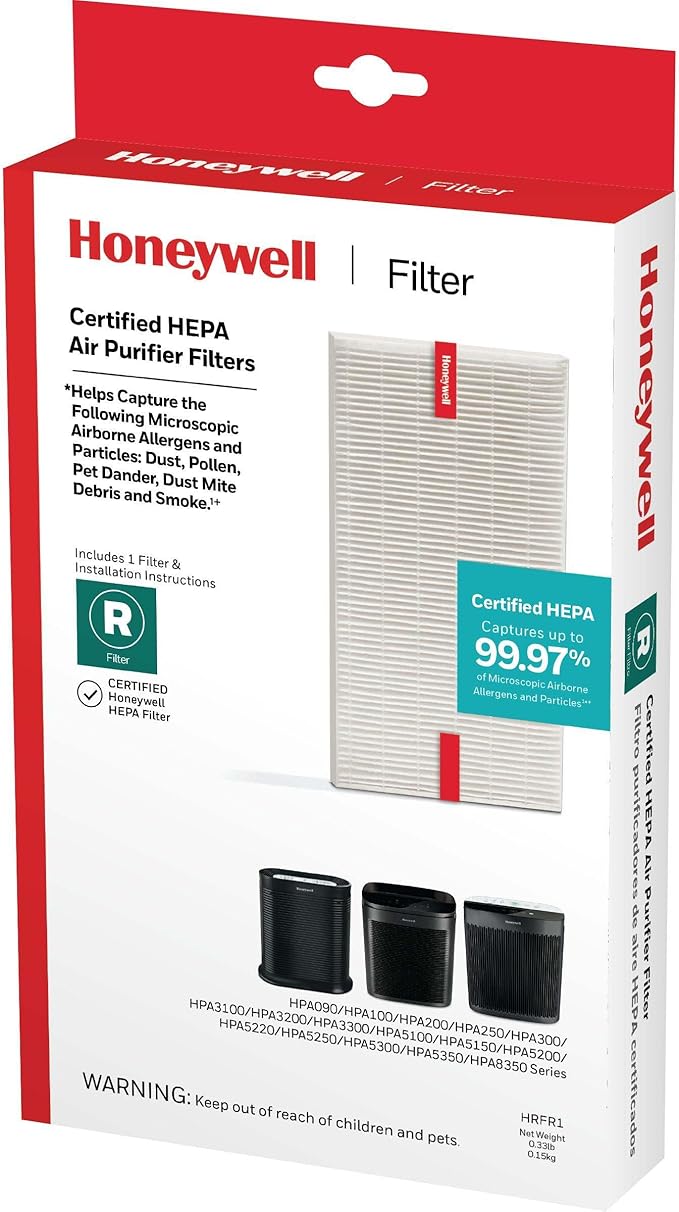 Honeywell HEPA Air Purifier Filter R, 3000 and 5000 Series