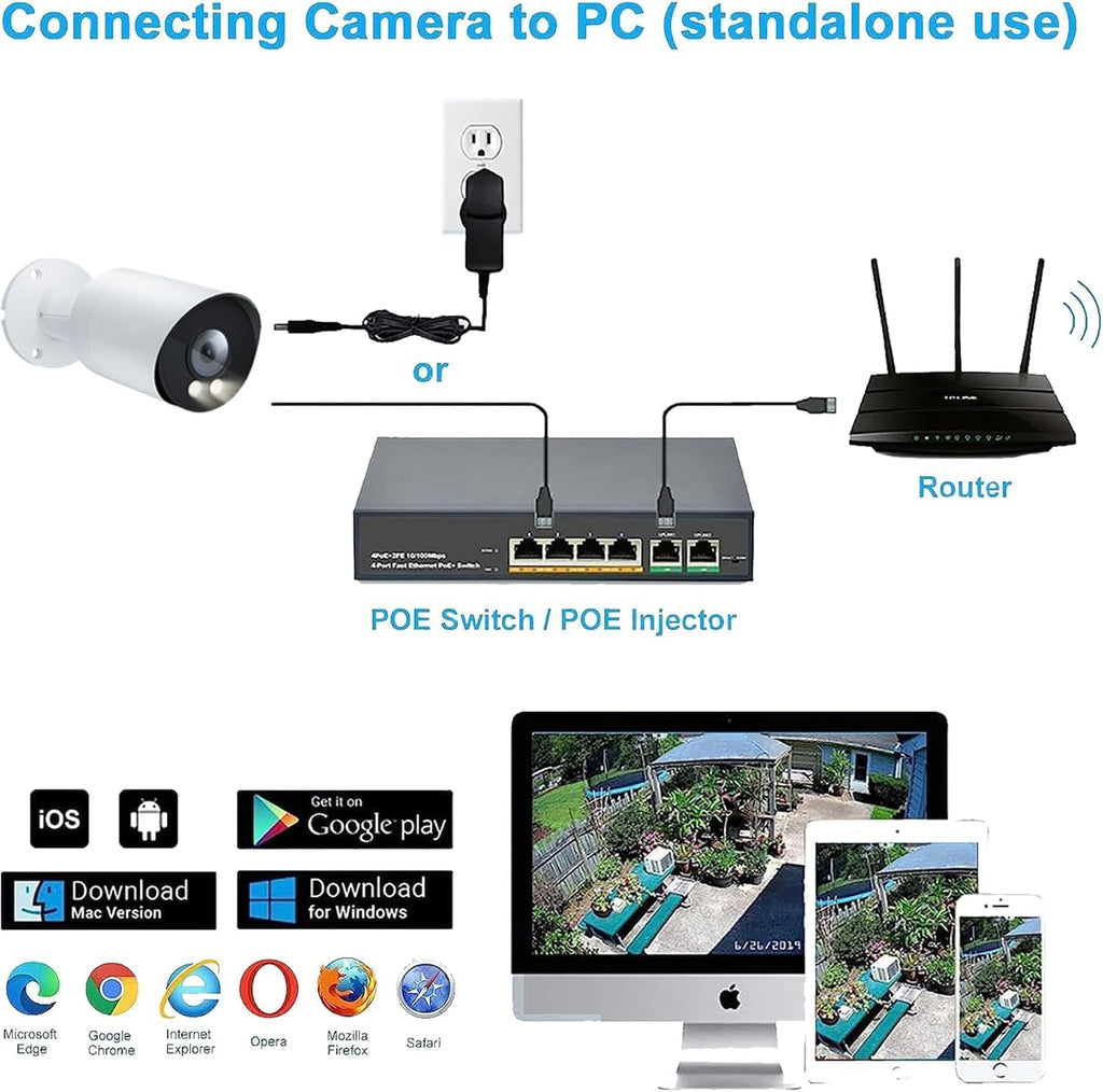 real hd 6mp add-on full color night vision, view 9