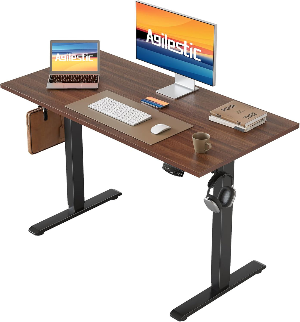Agilestic Electric Standing Desk 40 x 24 Inches, Height Adjustable Desk