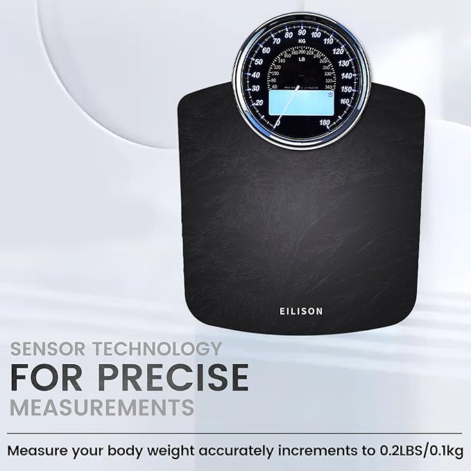 EILISON Highly Advance 2-in-1 Digital & Analog Weighing Scale