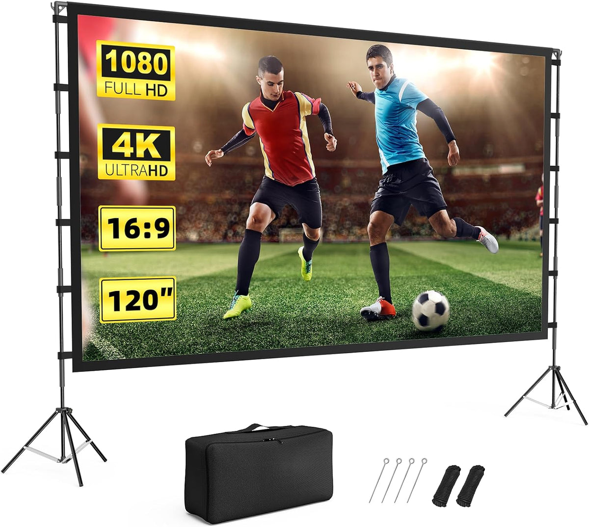 Projector Screen Outdoor, Vamvo Projector Screen