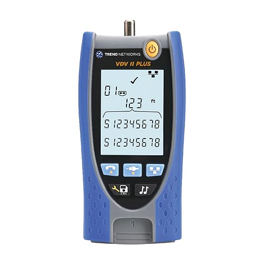 TREND Networks | R158008 | VDV II Plus | Cloud Connected | Voice, Data and