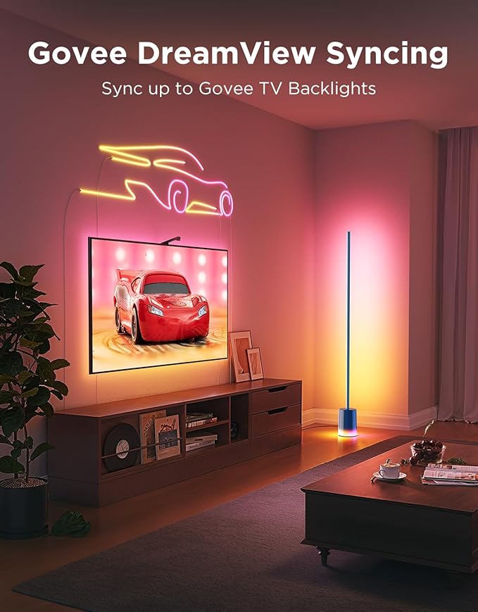 Govee Floor Lamp 2, Warm Cool White LED, Compatible