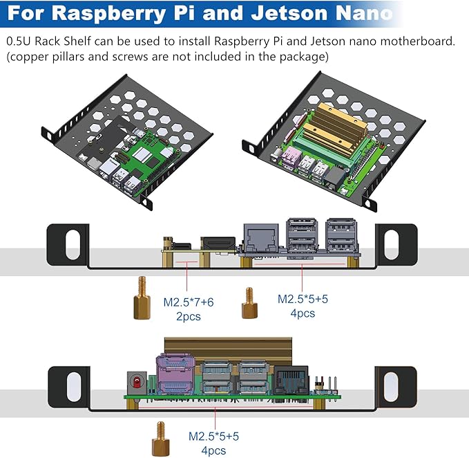 GeeekPi DeskPi RackMate TT Mini Server Cabinet