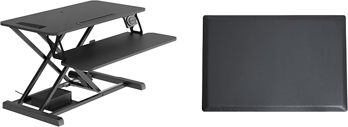 Rocelco 37.4" Electric Standing Desk Converter