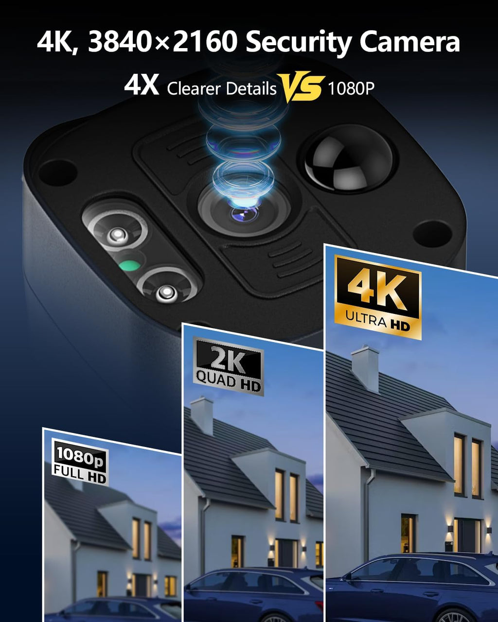oossxx 2026 update 4k poe ip cameras outdoor showing dimensions