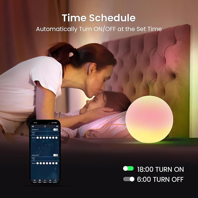 LOFTEK Color Changing Night Light, Smart LED Lamp
