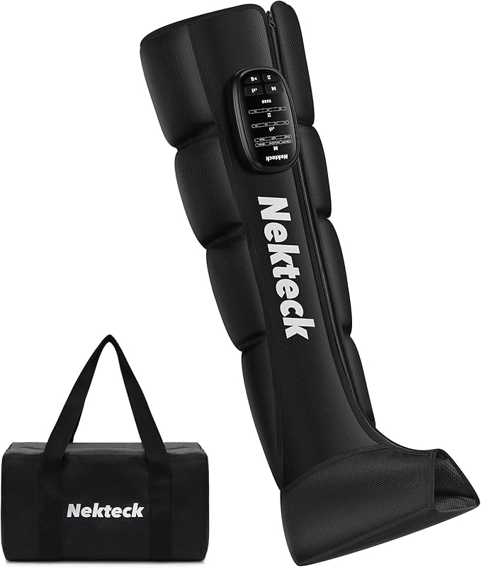 Nekteck Cordless Leg Compression Massager, FSA Eligible Massage Tools