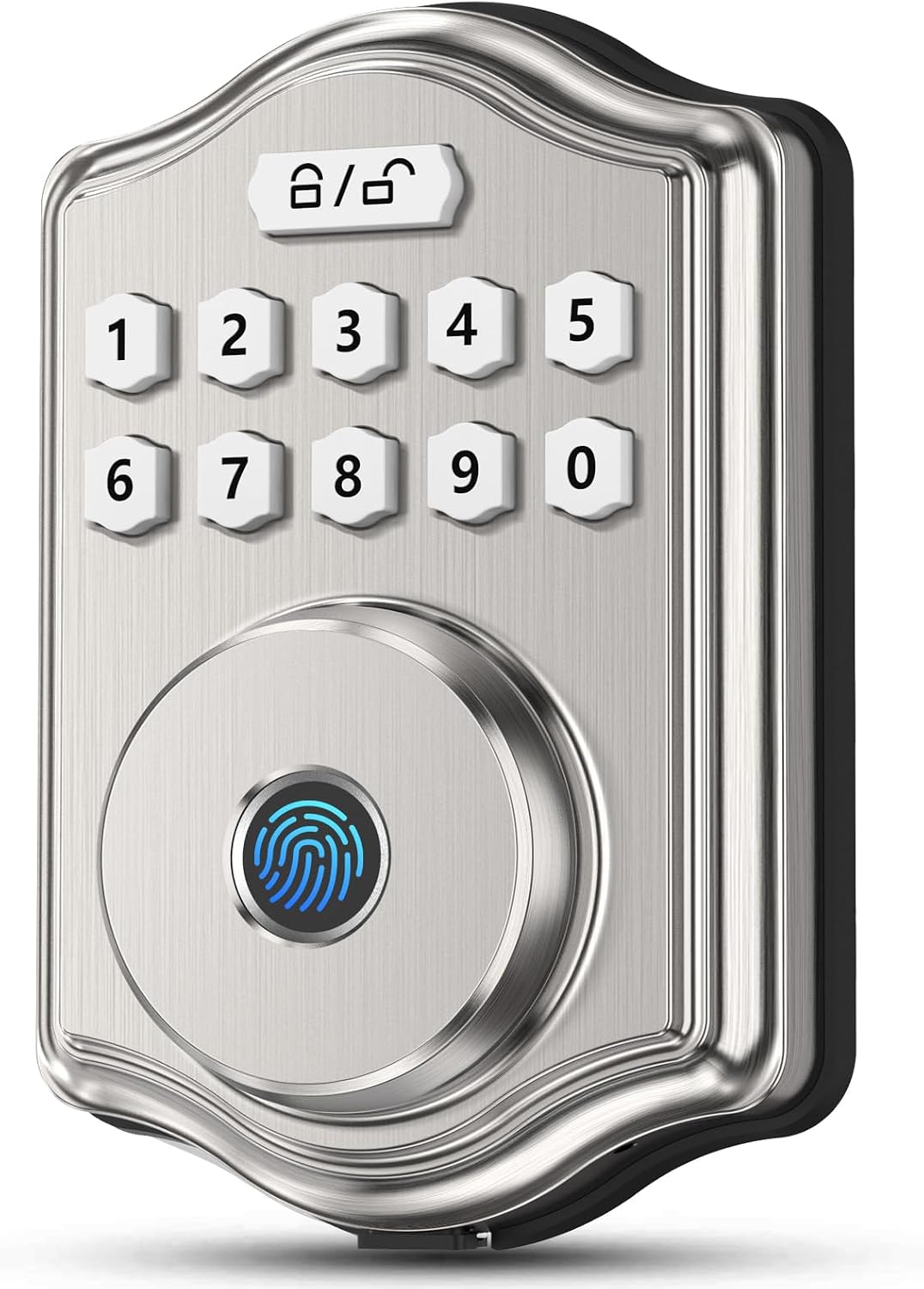52HZ Fingerprint Door Lock, Keyless Entry Door Lock with Code