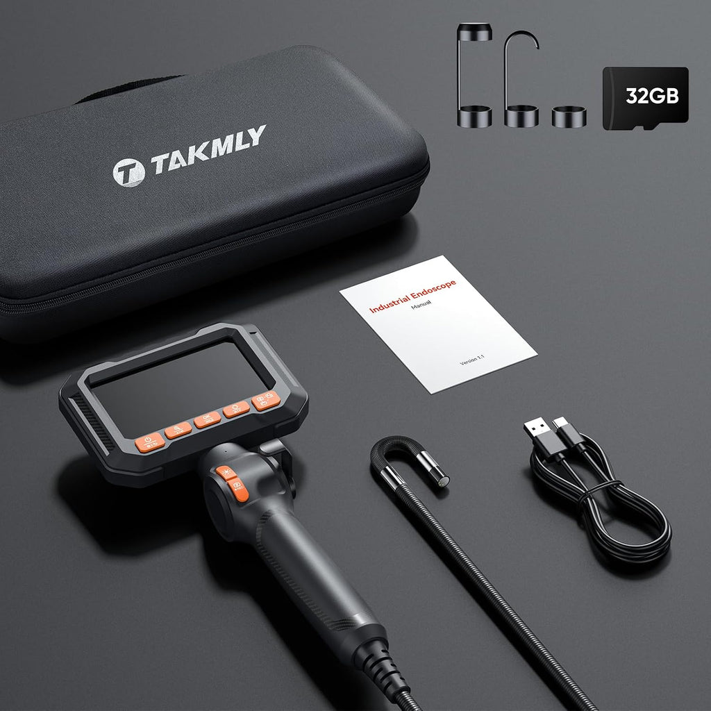 t takmly articulating borescope, 1080p hd endoscope for, view 9
