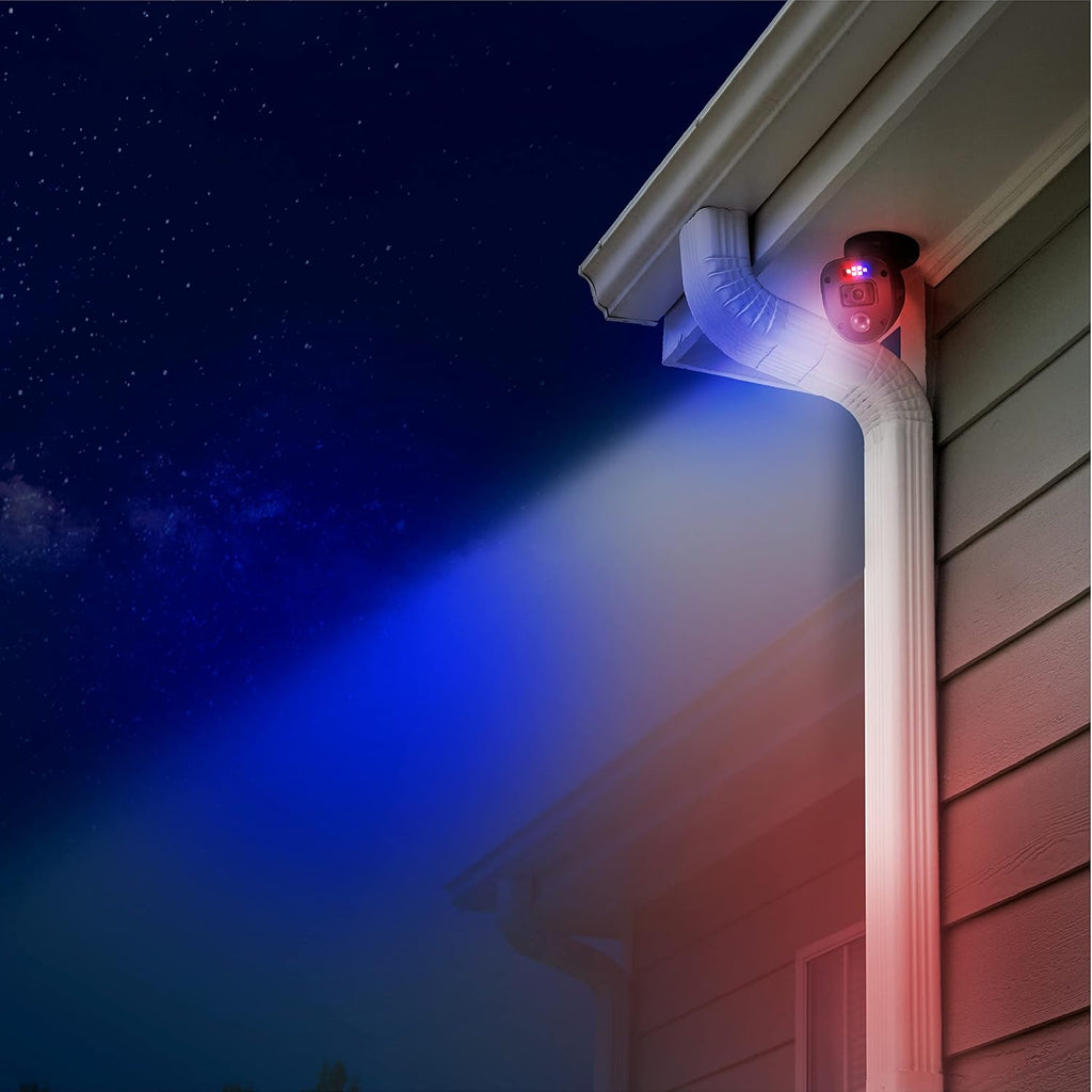 Swann 1080p Black Flashing Lights Bullet Camera (Add-on)