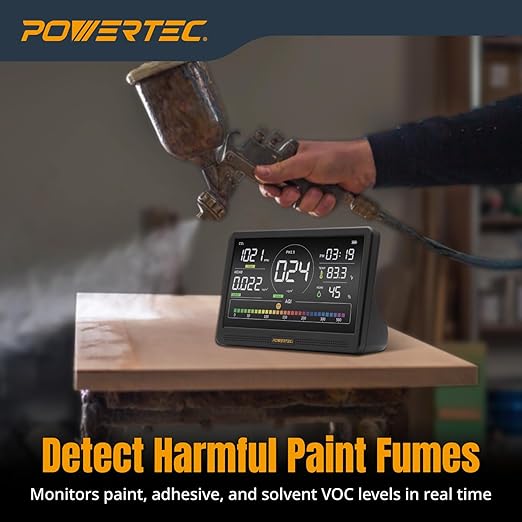 POWERTEC AD1001 Air Quality Monitor