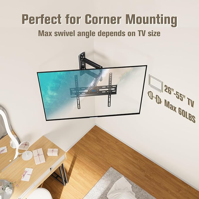 Mounting Dream TV Wall Mount Swivel and Tilt