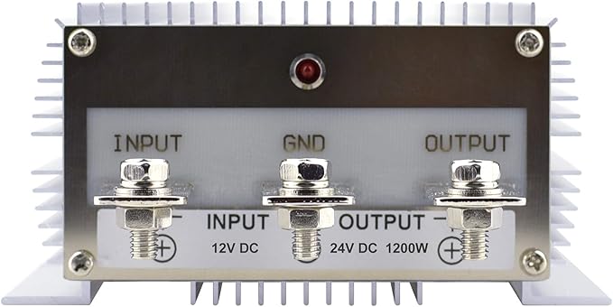 Cllena DC/DC 12V to 24V Boost Converter 50A 1200W Step Up Voltage Regulator