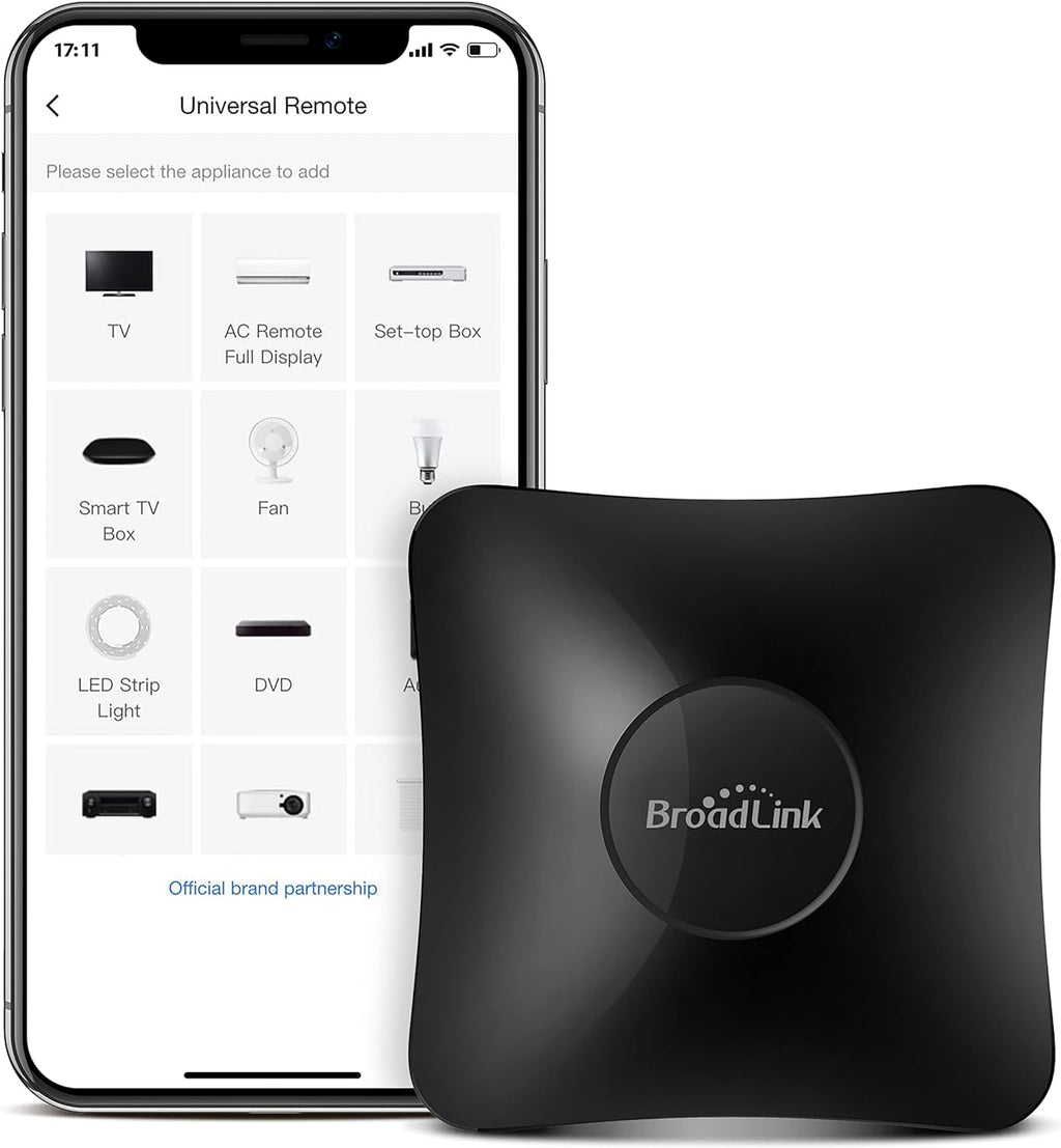 BroadLink IR/RF Smart Home Hub-WiFi IR/RF Blaster