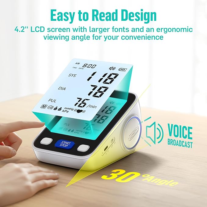 RunStar Upper Arm Blood Pressure Monitor