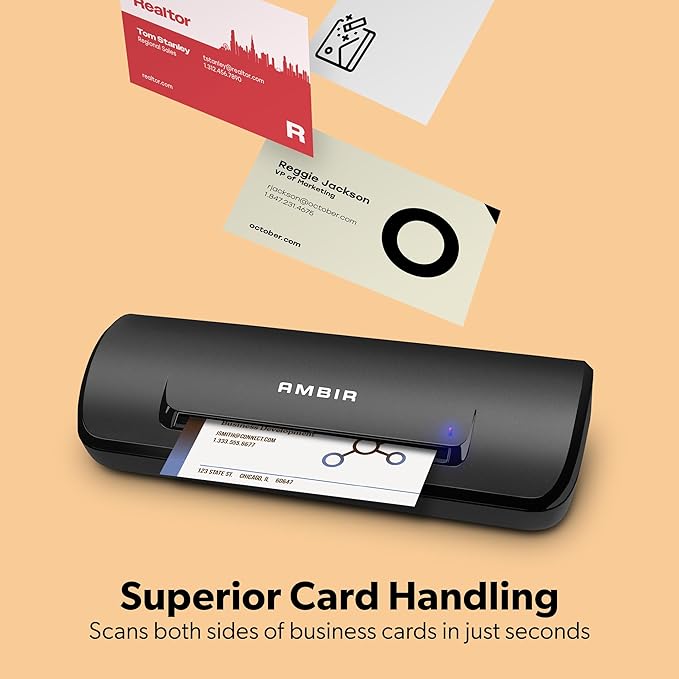 Ambir ImageScan Pro 687-BCS Duplex Card Scanner