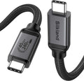 Silkland USB 4 for Thunderbolt 4 Cable 6.6FT/2M, 40Gbps Data Sync, 8K