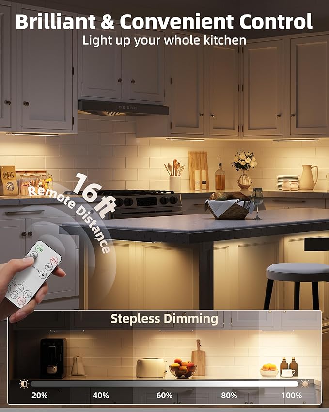 EZVALO Under Cabinet Lighting (3 Pcs)