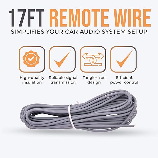 Elite Audio Premium 4 Gauge CCA Amplifier Installation Wiring Amp Kit, 2000