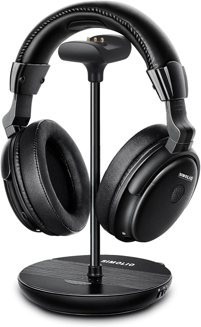 SIMOLIO Wireless Headphones for TV