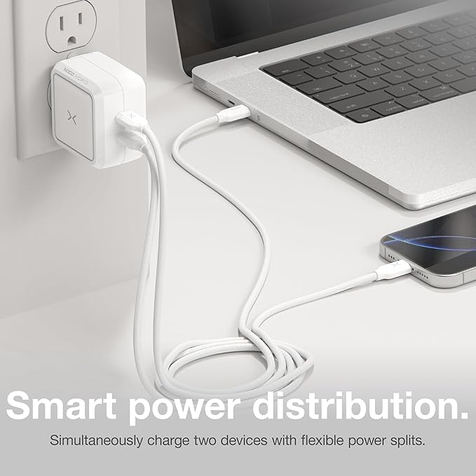 NOCO XGrid X65: 65W USB-C Charger – Dual Port GaN Power Adapter