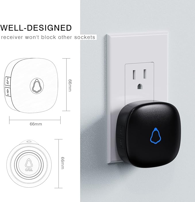 Caregiver Pager, Wireless Call Button