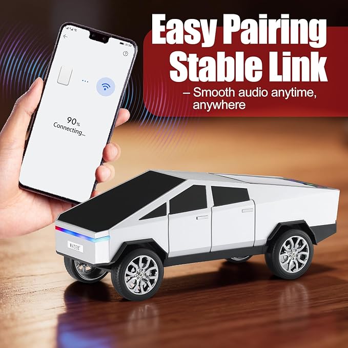 Futuristic Pickup Truck Bluetooth Speaker