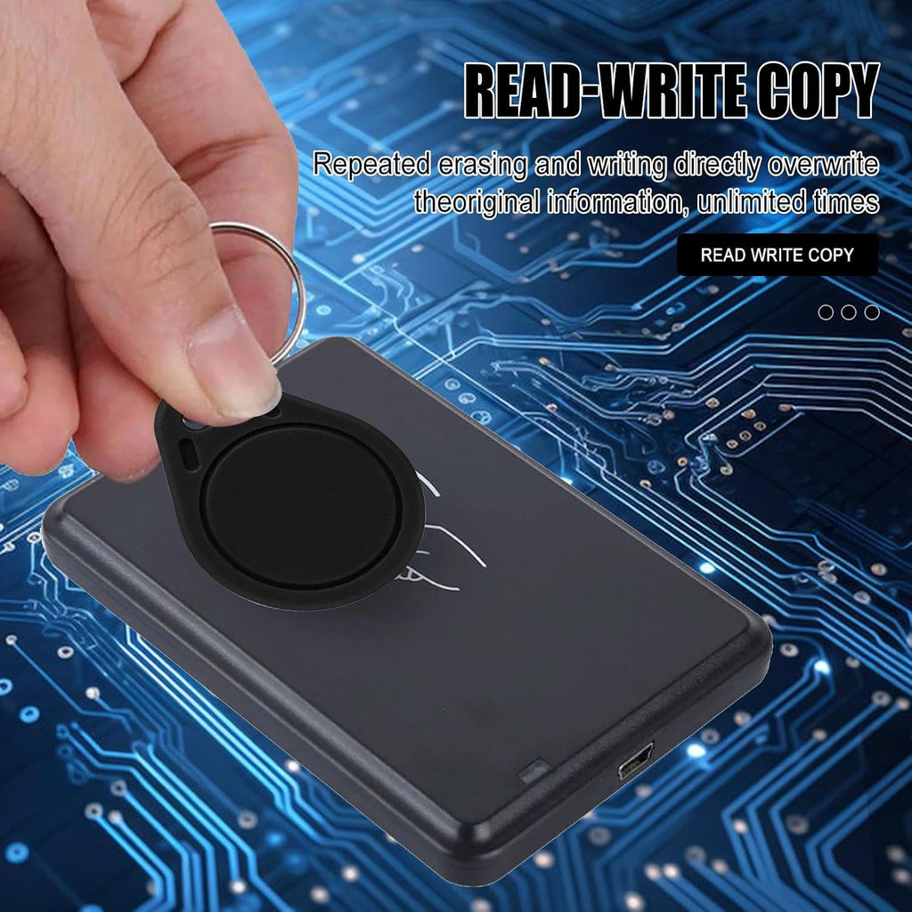 rfid key fobs 125khz 50 pcs, t5577 proximity, package contents