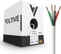 Voltive 14/4 Speaker Wire, Plenum CL3P, 500ft
