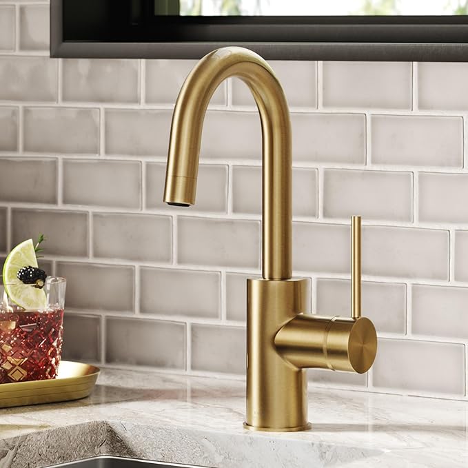 KRAUS Oletto Single Handle Kitchen Bar Faucet
