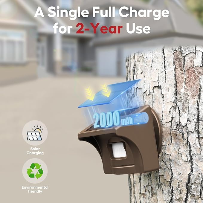 eMACROS Pro 4 Solar Driveway Alarm