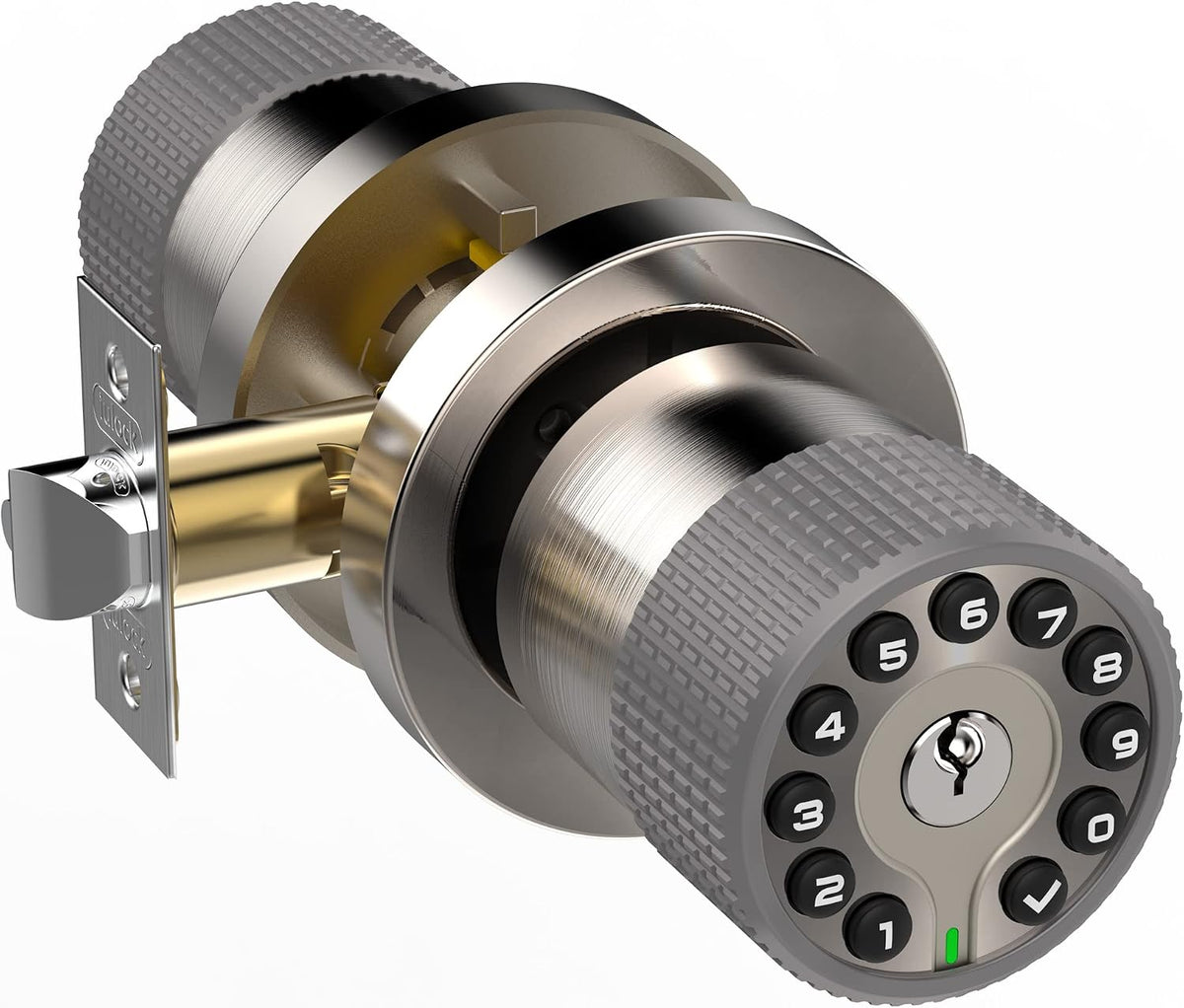BOTHSTAR Keypad Door Knob with Key, Keyless Entry Door Lock, Code Locks Door